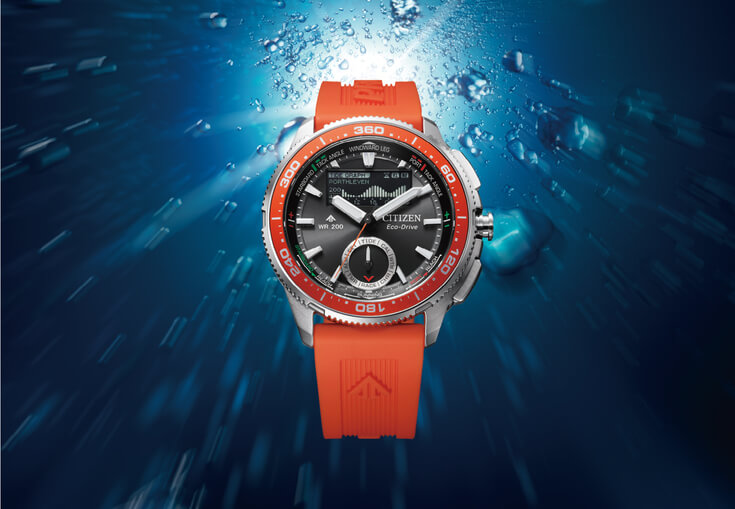 CITIZEN PROMASTER - New Wave Tracker, Light-powered Eco-Drive